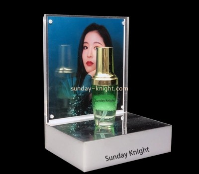 Wholesale custom acrylic retail perfume LED display props MDK-510