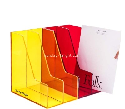 Wholesale custom acrylic magzine holders BHK-882