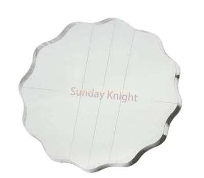 Wholesale custom acrylic round stamp block ABK-259