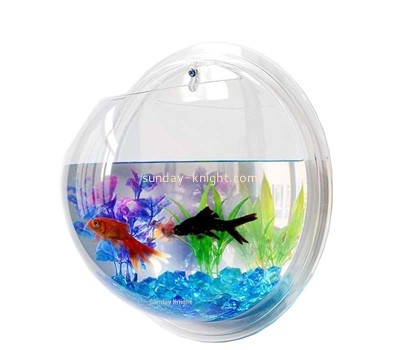 Wholesale custom acrylic hanging fish tank FTK-077