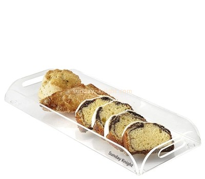 Wholesale custom acrylic bread tray for party STK-320