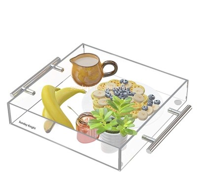 Wholesale custom acrylic food valet tray STK-325