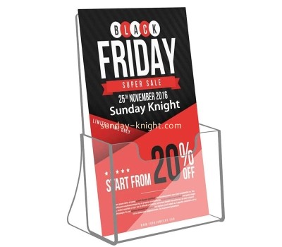 Wholesale custom acrylic countertop flyer holder BHK-889