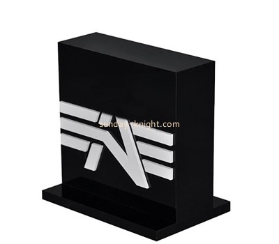 Wholesale custom acrylic brand sign block ABK-266