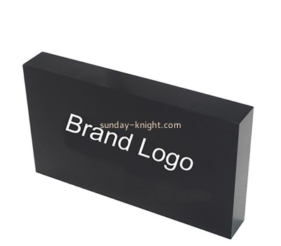 Wholesale custom acrylic brand logo block ABK-267