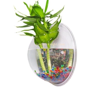 Wholesale custom acrylic hanging creative plant pot FTK-079