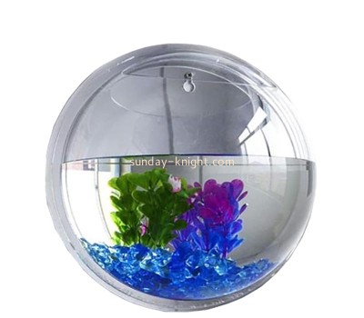 Wholesale custom acrylic hanging fish bowl FTK-081