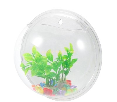 Wholesale custom acrylic wall monted planter FTK-085