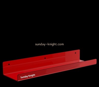 Wholesale custom acrylic floating shoe display riser shelf SSK-052