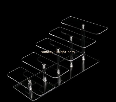 Wholesale custom acrylic retail 5 tiers sunglasses display risers SDK-115