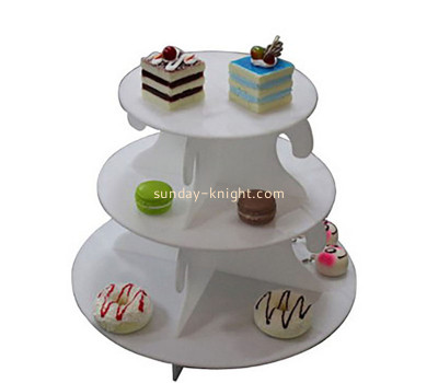 Wholesale custom acrylic 3 tier dessert stand HCK-242