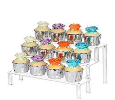 Wholesale custom acrylic dessert display shelf HCK-245