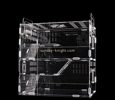 Wholesale custom acrylic hamster feeding box PCK-171