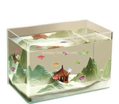 Wholesale custom acrylic rectangle tank FTK-090