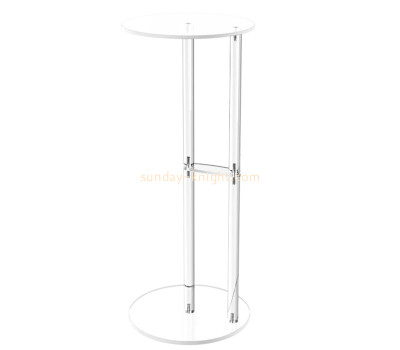 Wholesale custom acrylic round drink table AFK-397